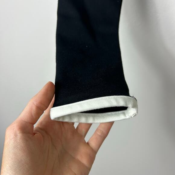 STAUD Black and White Long Sleeve Top - Picture 7 of 8